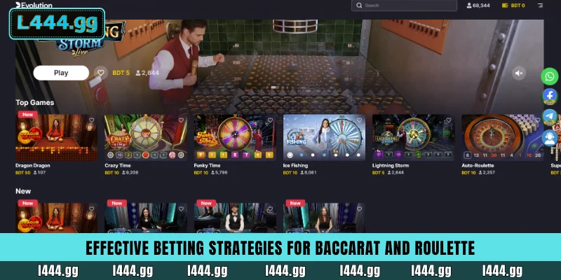Strategic betting tips for Baccarat and Roulette players at L444