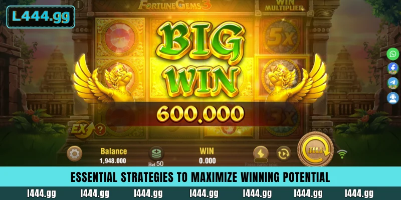 Professional betting strategies for winning at online slots on L444
