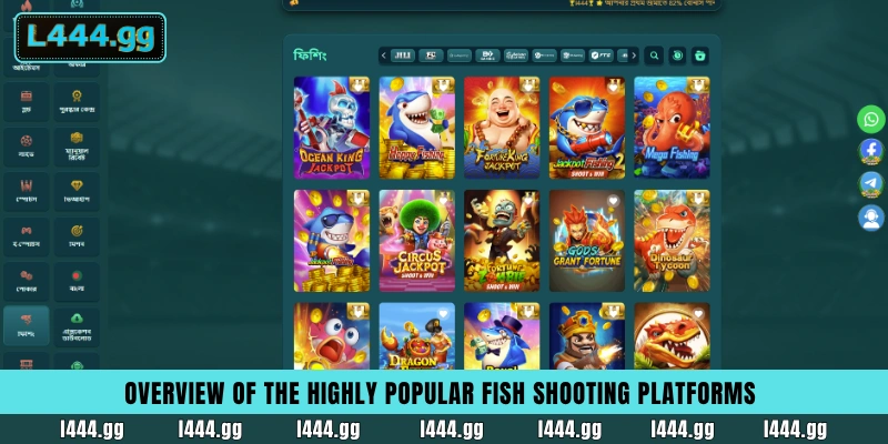 Overview of the highly popular fish shooting platforms