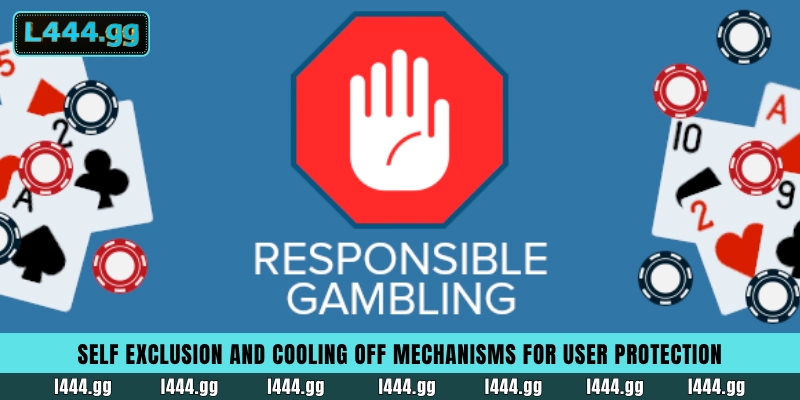 L444 self-exclusion and account cooling-off tiers for player safety
