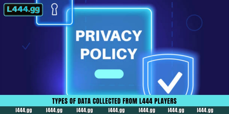 Categories of personal and financial data collected by L444 for account verification